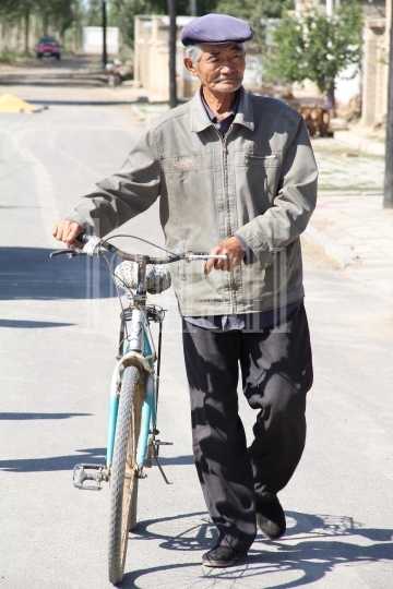 MAN AND A BICYCLE 
